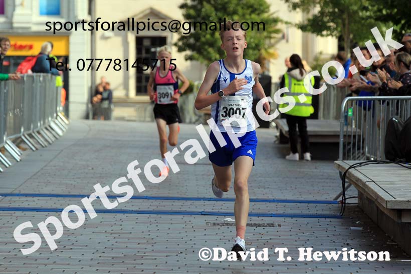 Darlington Junior 3k Road Race, 2023 Darlington 10k Road Race.  Photo: David T. Hewitson/Sports for All Pics